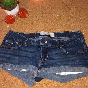 Hollister jean shorts